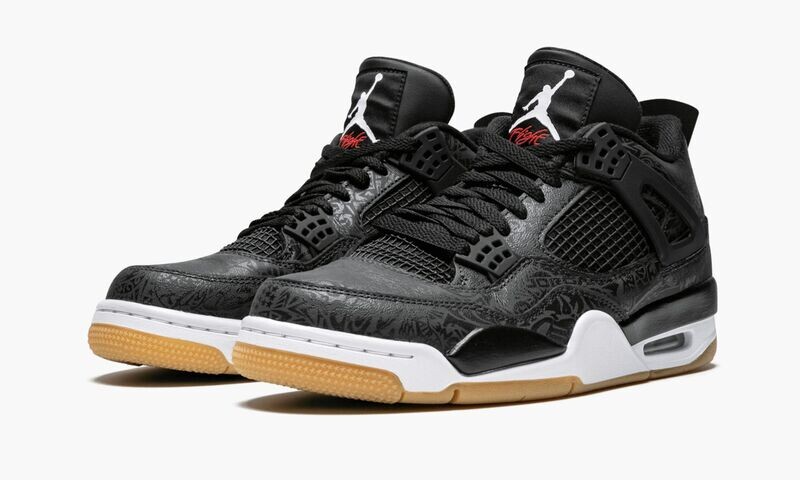 JORDAN AIR JORDAN 4 RETRO SE "Black Laser"
