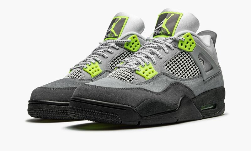 JORDAN AIR JORDAN 4 RETRO SE "Neon"