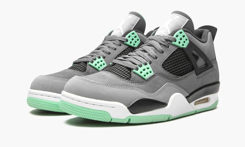 JORDAN AIR JORDAN 4 RETRO "Green Glow"