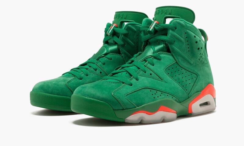 JORDAN AIR JORDAN 6 RETRO NRG "Green Suede Gatorade"