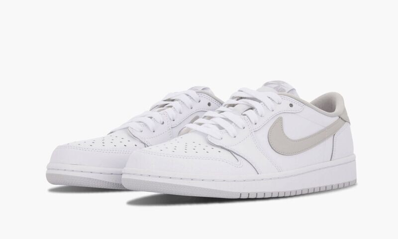 JORDAN AIR JORDAN 1 RETRO LOW OG "White / Neutral Grey - 2015 Release"