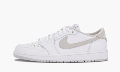 JORDAN AIR JORDAN 1 RETRO LOW OG &quot;White / Neutral Grey - 2015 Release&quot;