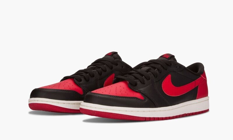 JORDAN AIR JORDAN 1 RETRO LOW OG "Bred"