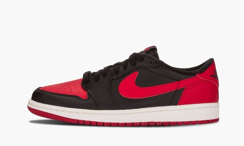 JORDAN AIR JORDAN 1 RETRO LOW OG &quot;Bred&quot;
