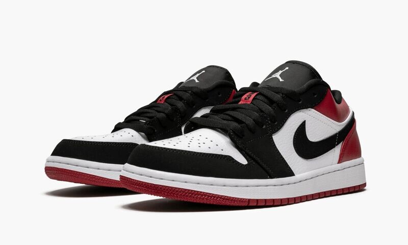 JORDAN AIR JORDAN 1 LOW "Black Toe"