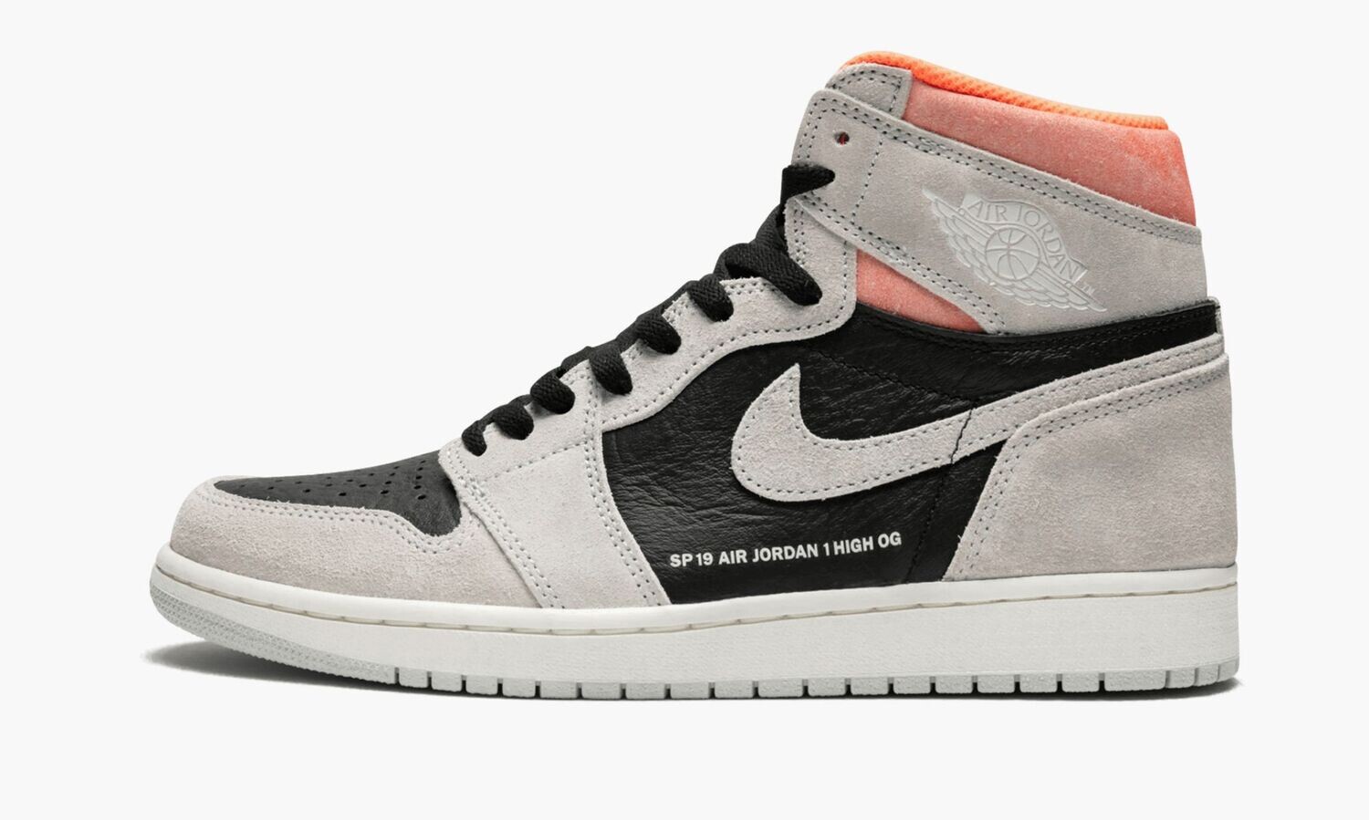 JORDAN AIR JORDAN 1 RETRO HIGH OG &quot;Neutral Grey/Hyper Crimson&quot;