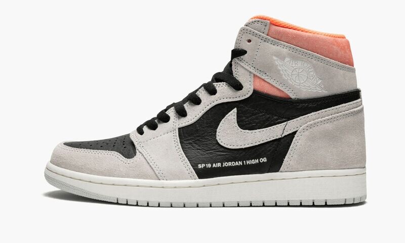 JORDAN AIR JORDAN 1 RETRO HIGH OG &quot;Neutral Grey/Hyper Crimson&quot;
