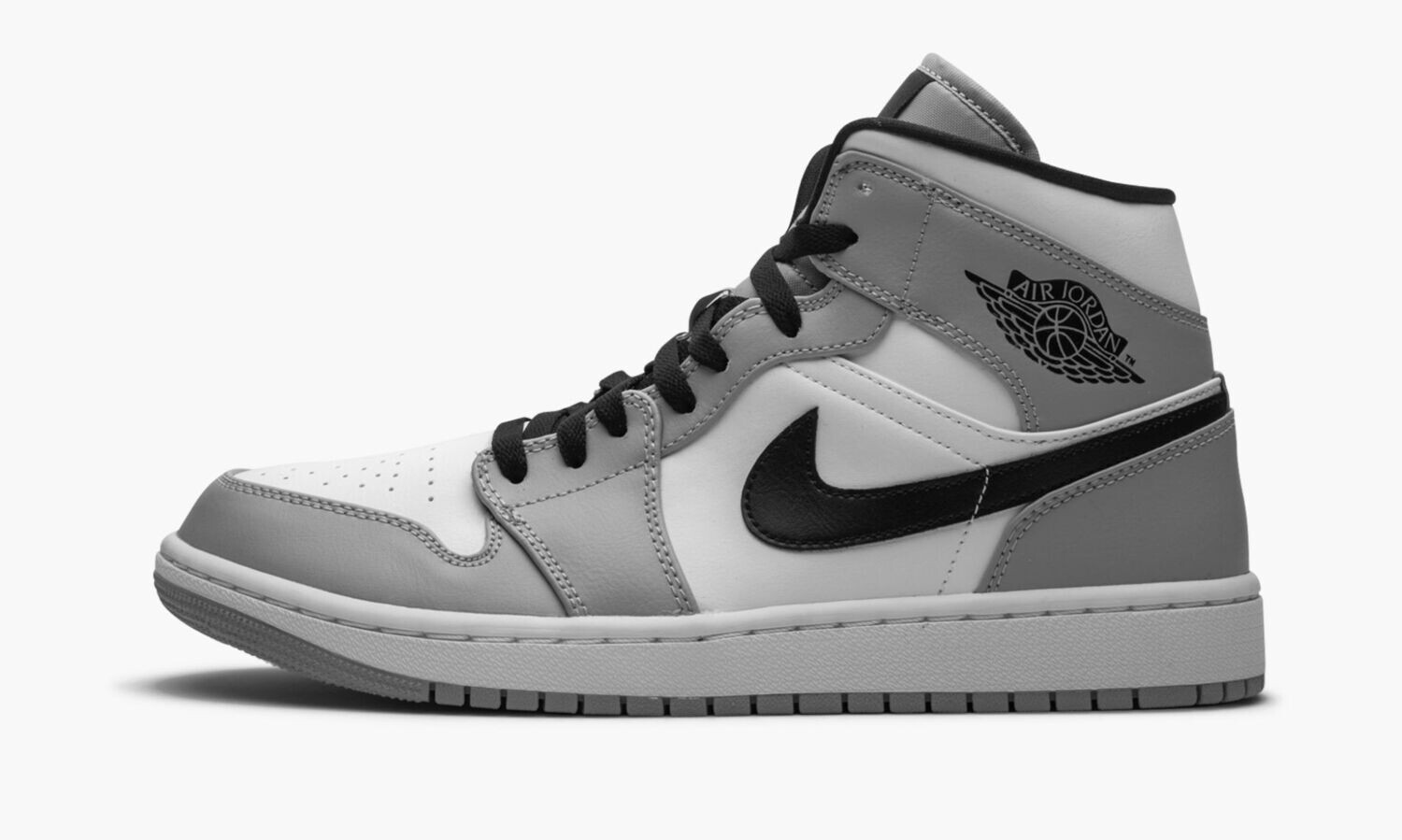 JORDAN AIR JORDAN 1 MID &quot;Light Smoke Grey&quot;