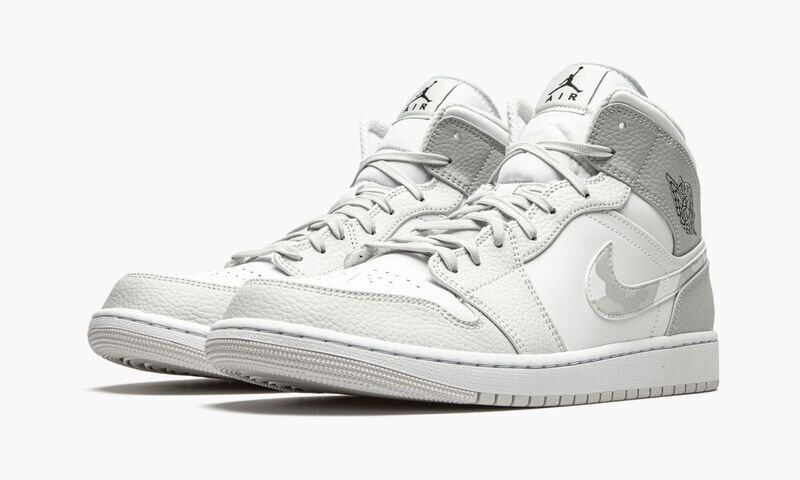 JORDAN AIR JORDAN 1 MID "White Camo"