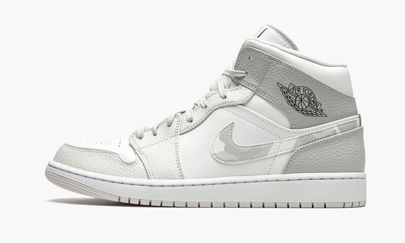 JORDAN AIR JORDAN 1 MID &quot;White Camo&quot;