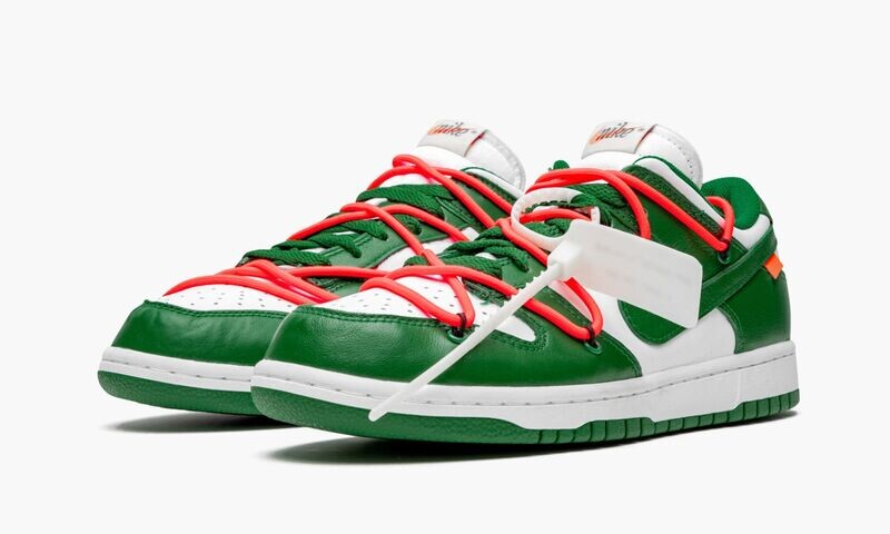 NIKE X OFF-WHITE DUNK LOW "Off-White - Pine Green"