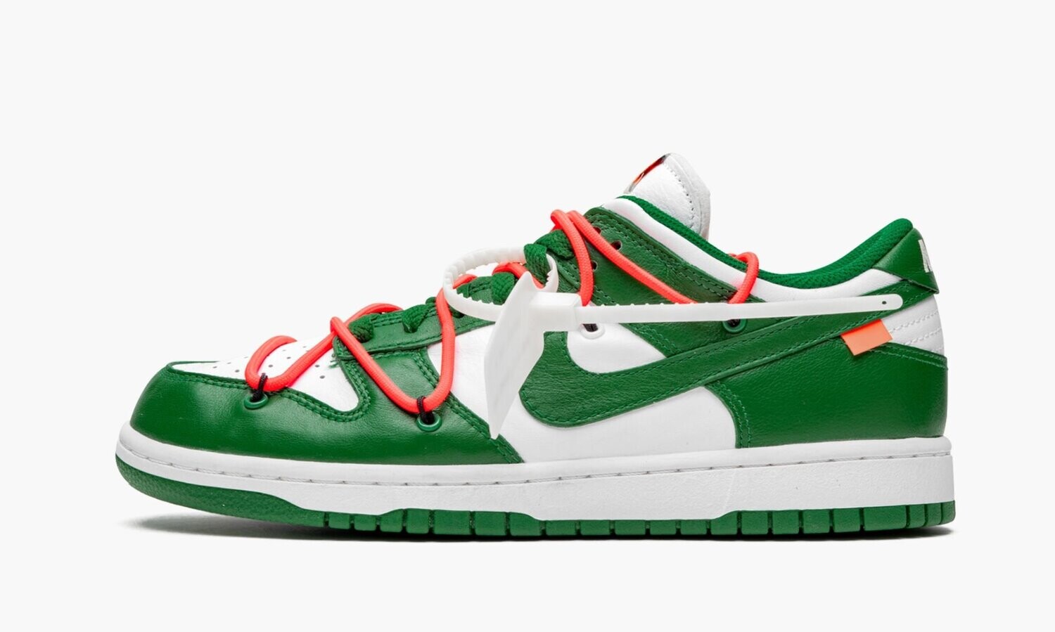 NIKE X OFF-WHITE DUNK LOW &quot;Off-White - Pine Green&quot;