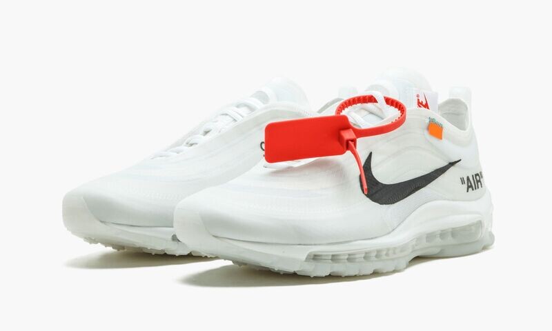 NIKE X OFF-WHITE THE 10 : NIKE AIR MAX 97 OG "Off-White - White"