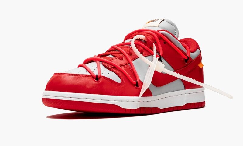 NIKE X OFF-WHITE DUNK LOW "Off-White - University Red"