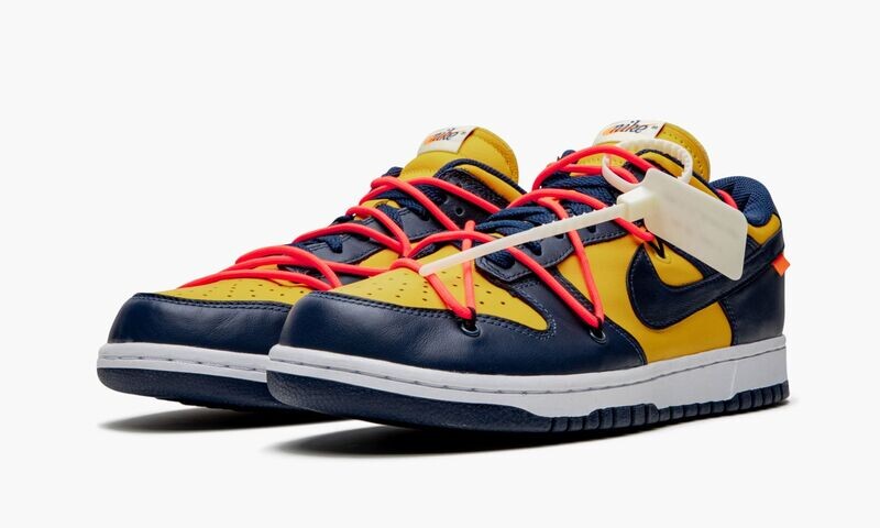 NIKE X OFF-WHITE DUNK LOW "Off-White - University Gold"