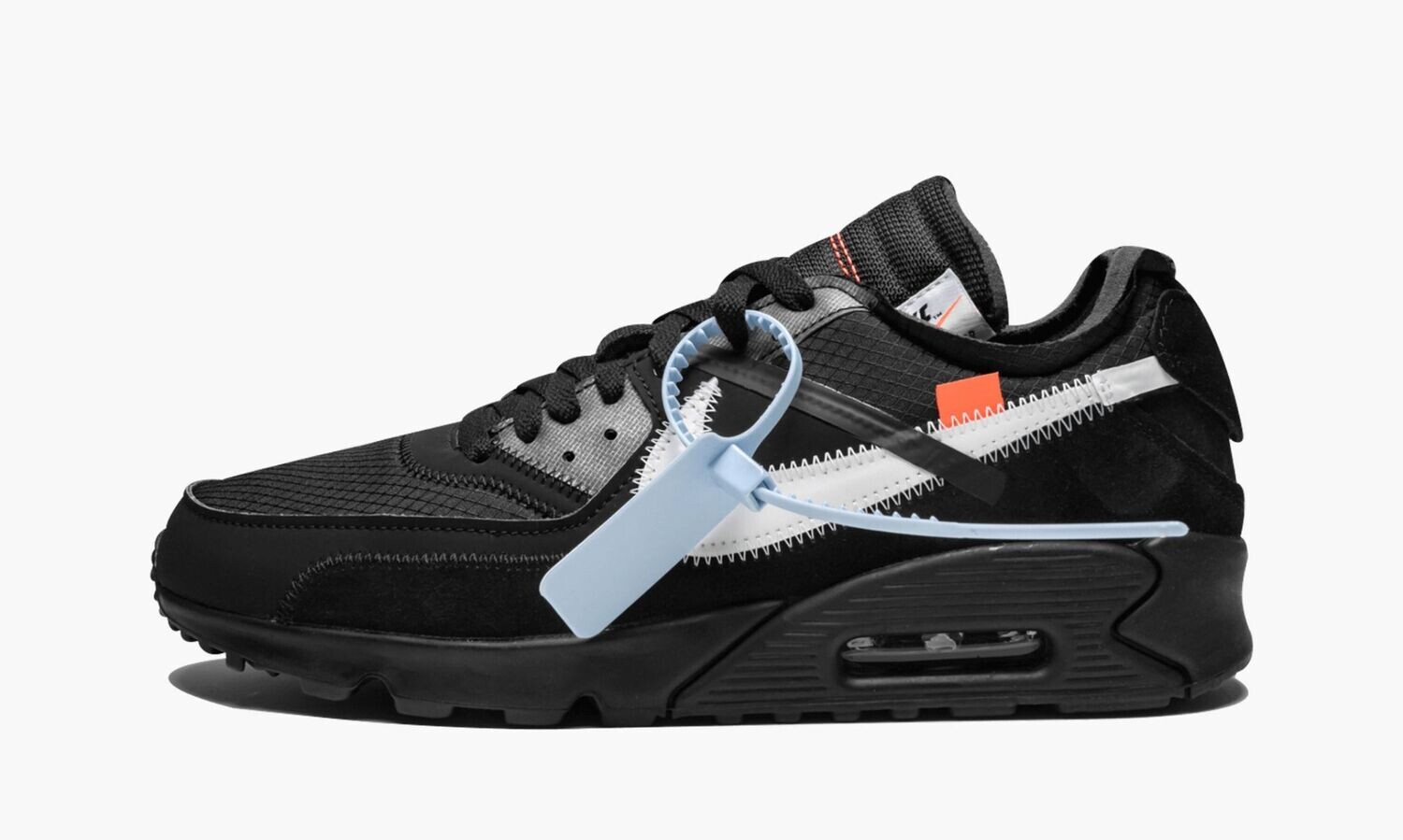 NIKE X OFF-WHITE THE 10: NIKE AIR MAX 90 &quot;Off-White - Black&quot;