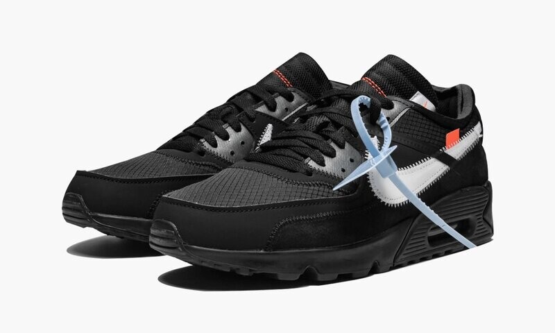 NIKE X OFF-WHITE THE 10: NIKE AIR MAX 90 "Off-White - Black"
