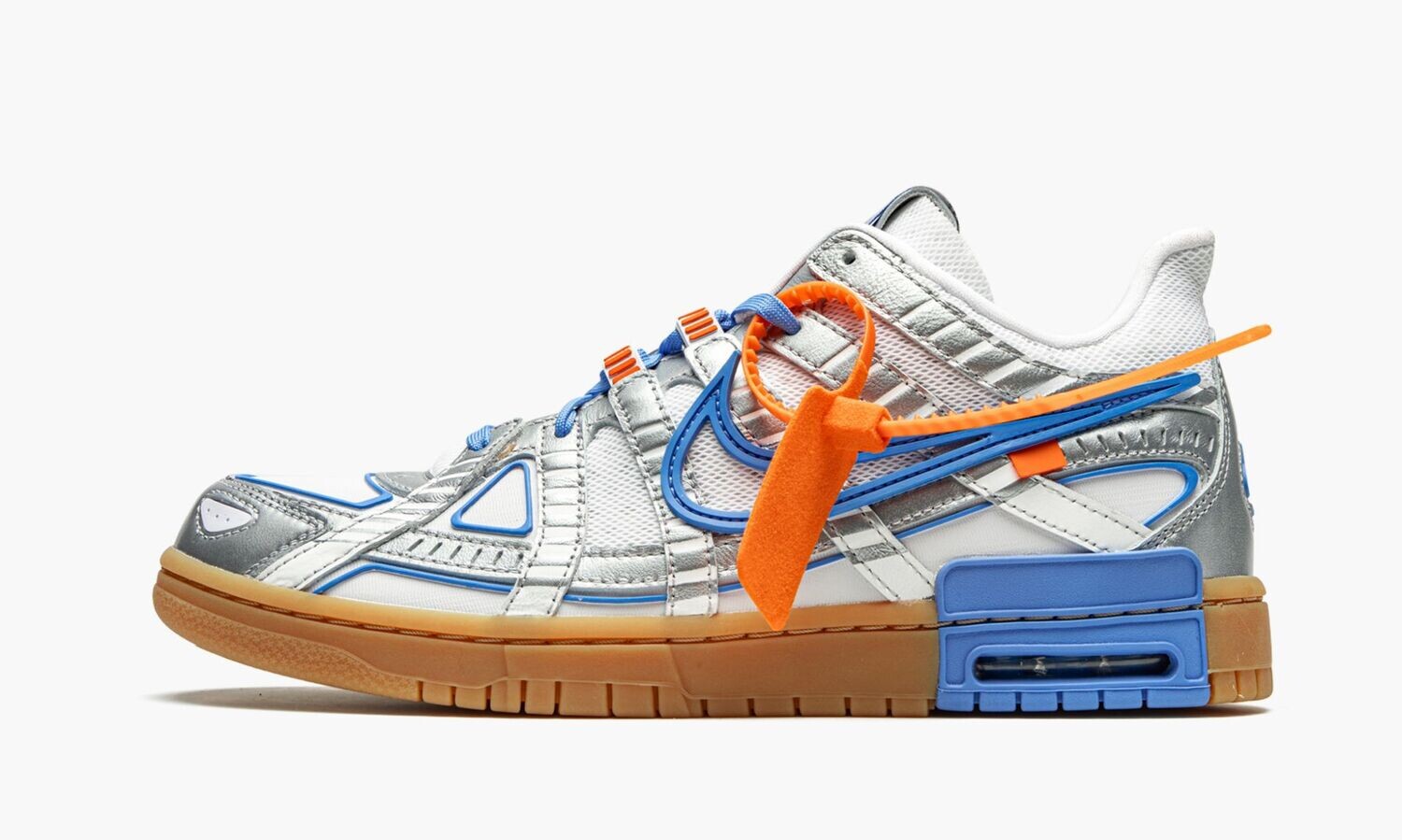 NIKE X OFF-WHITE AIR RUBBER DUNK &quot;Off-White - University Blue&quot;