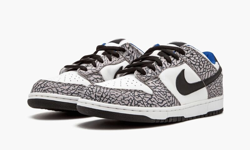 NIKE SB DUNK LOW PRO "Supreme - White Cement"
