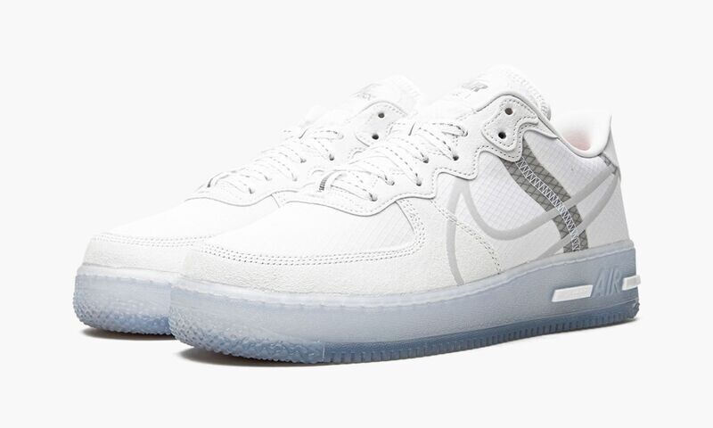 Nike AIR FORCE 1 REACT "White Ice"