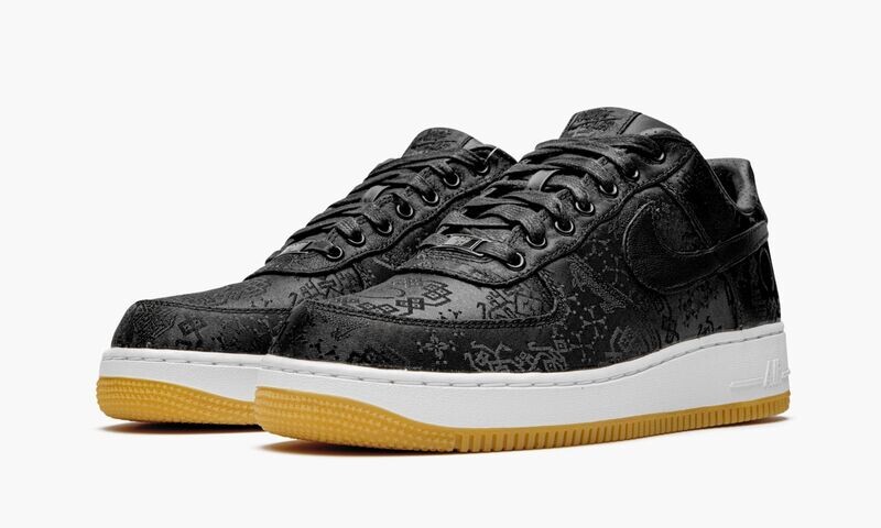 NIKE AIR FORCE 1 07 "Clot x Fragment - Black Silk"