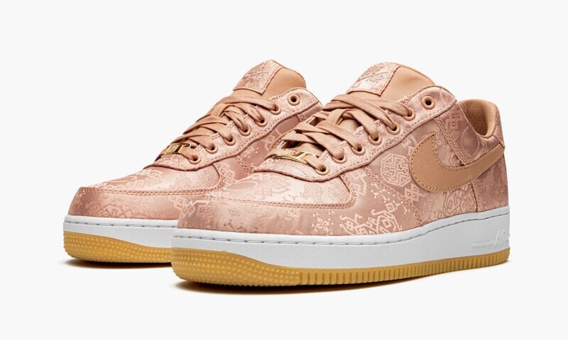 NIKE AIR FORCE 1 PRM "CLOT - Rose Gold Silk"