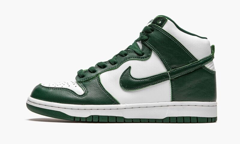 NIKE
X AMBUSH DUNK HIGH &quot;SPARTAN GREEN&quot; SNEAKERS