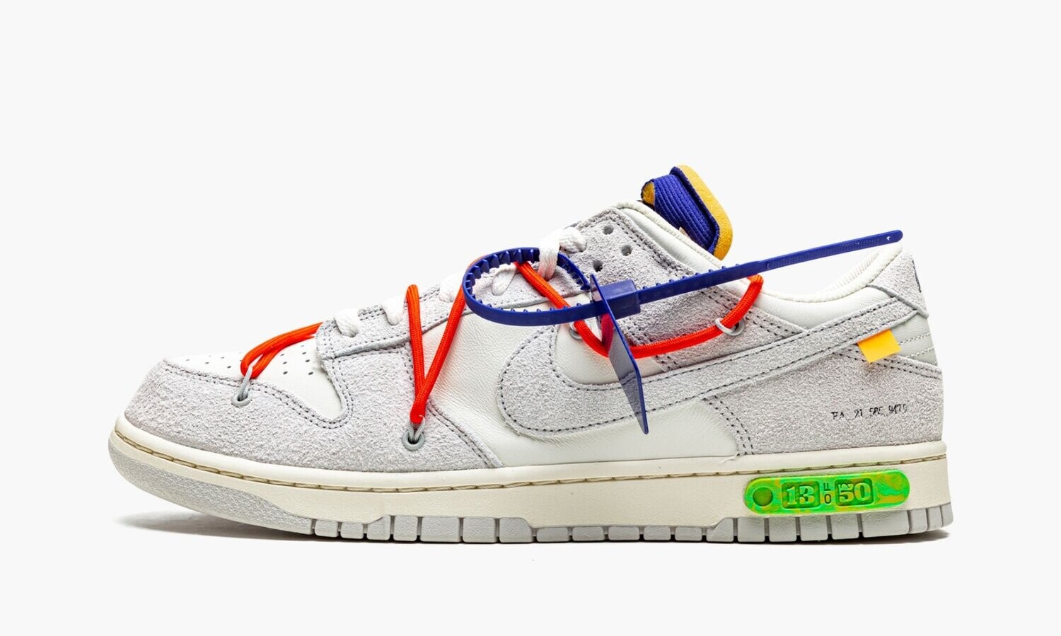 NIKE
DUNK LOW
&quot;Off White - Lot 13 of 50&quot;