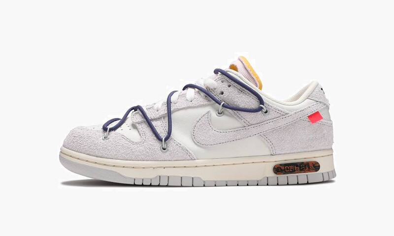 NIKE DUNK LOW
&quot;Off White - Lot 18 of 50&quot;