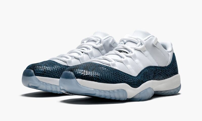JORDAN AIR JORDAN 11 RETRO LOW LE "Blue Snakeskin"