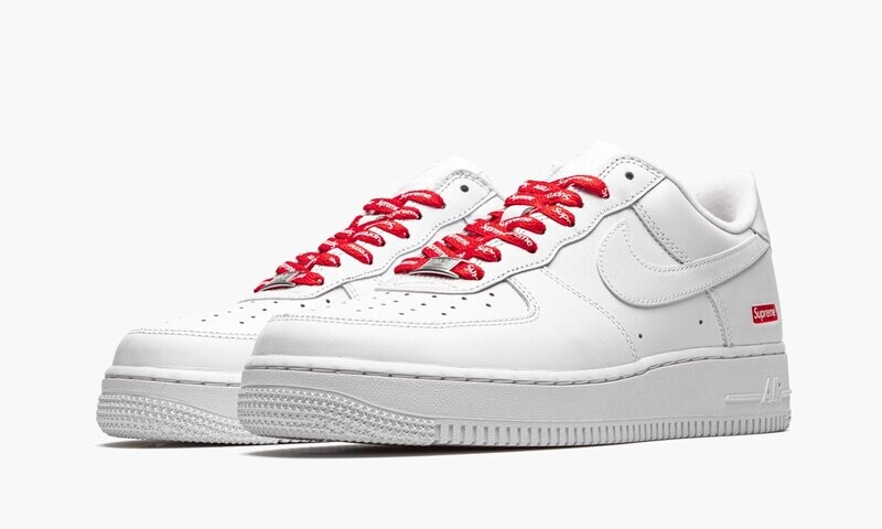 NIKE AIR FORCE 1 LOW "Supreme - Mini Box Logo White"