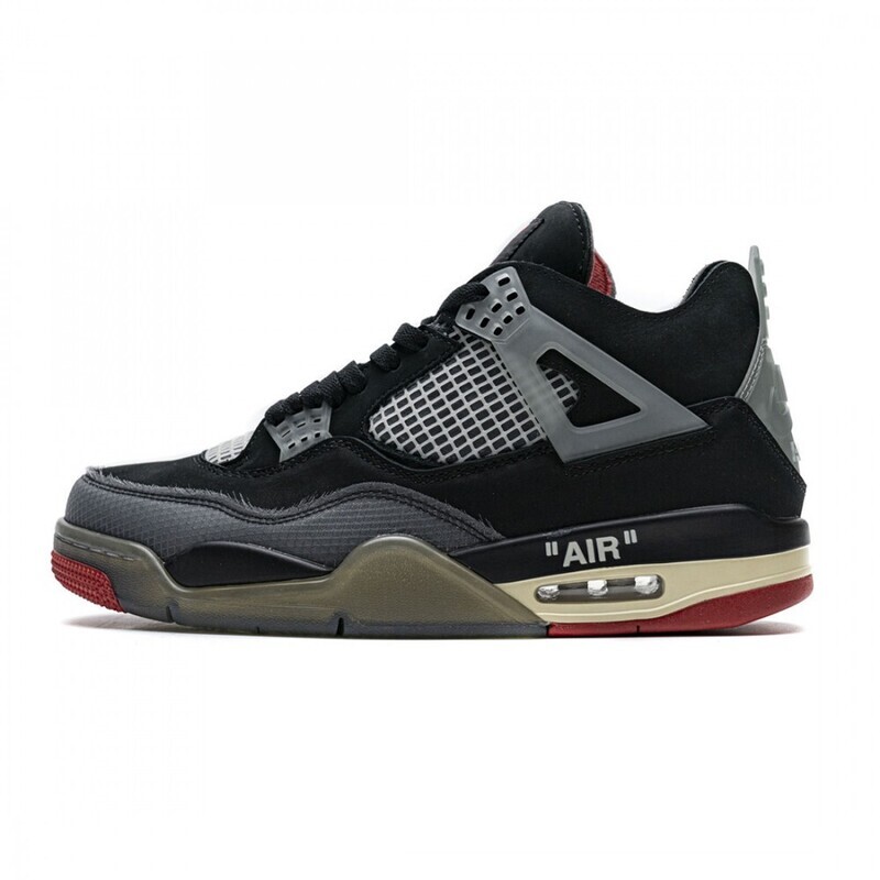 Air Jordan 4 Bred x Off-White