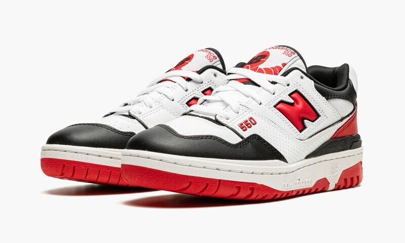 NEW BALANCE 550 RED/BLACK