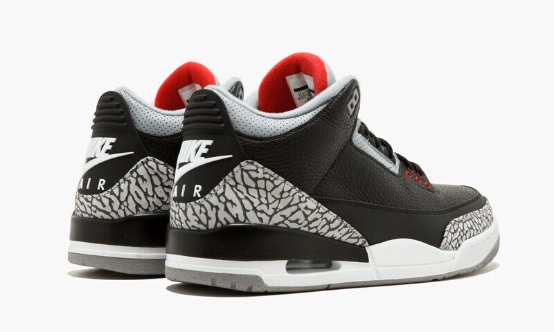 JORDAN AIR JORDAN 3 RETRO OG "Black/Cement"