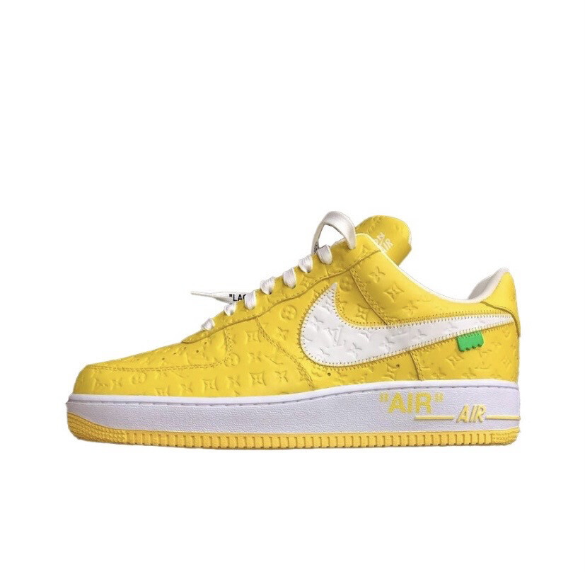 Louis Vuitton x Nike Air Force 1 Low Yellow