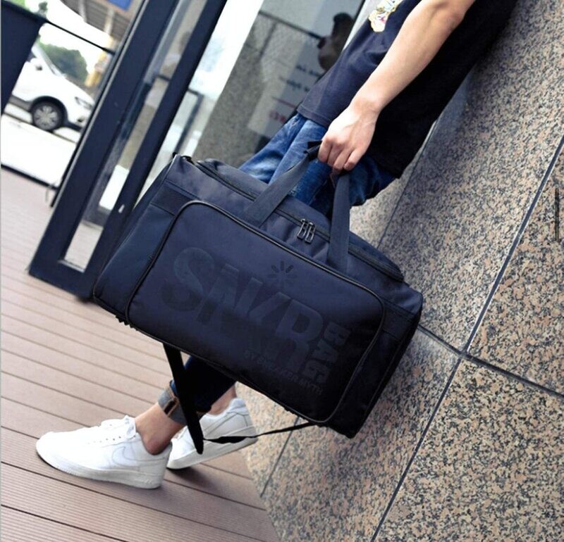 Sneakers Adjustable Duffle Bag