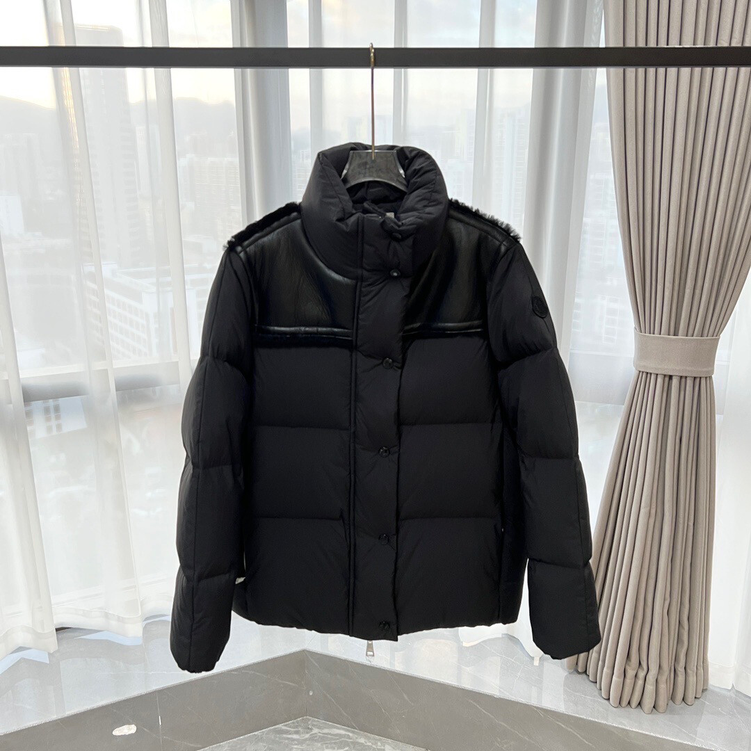 Moncler FW22 Jotty Short Sheepskin Down Jacket