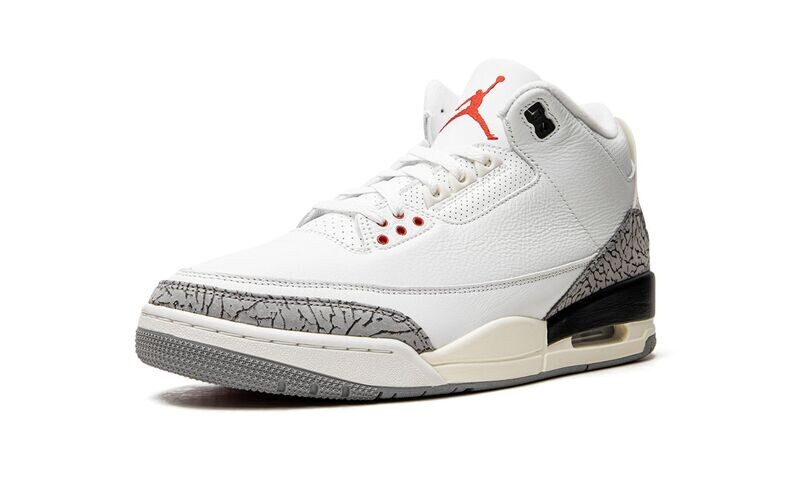 JORDAN AIR JORDAN 3 "White Cement Reimagined"