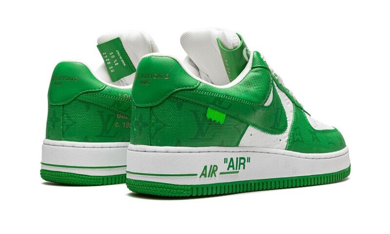 NIKE LOUIS VUITTON AIR FORCE 1 LOW "Virgil Abloh - White/Green"