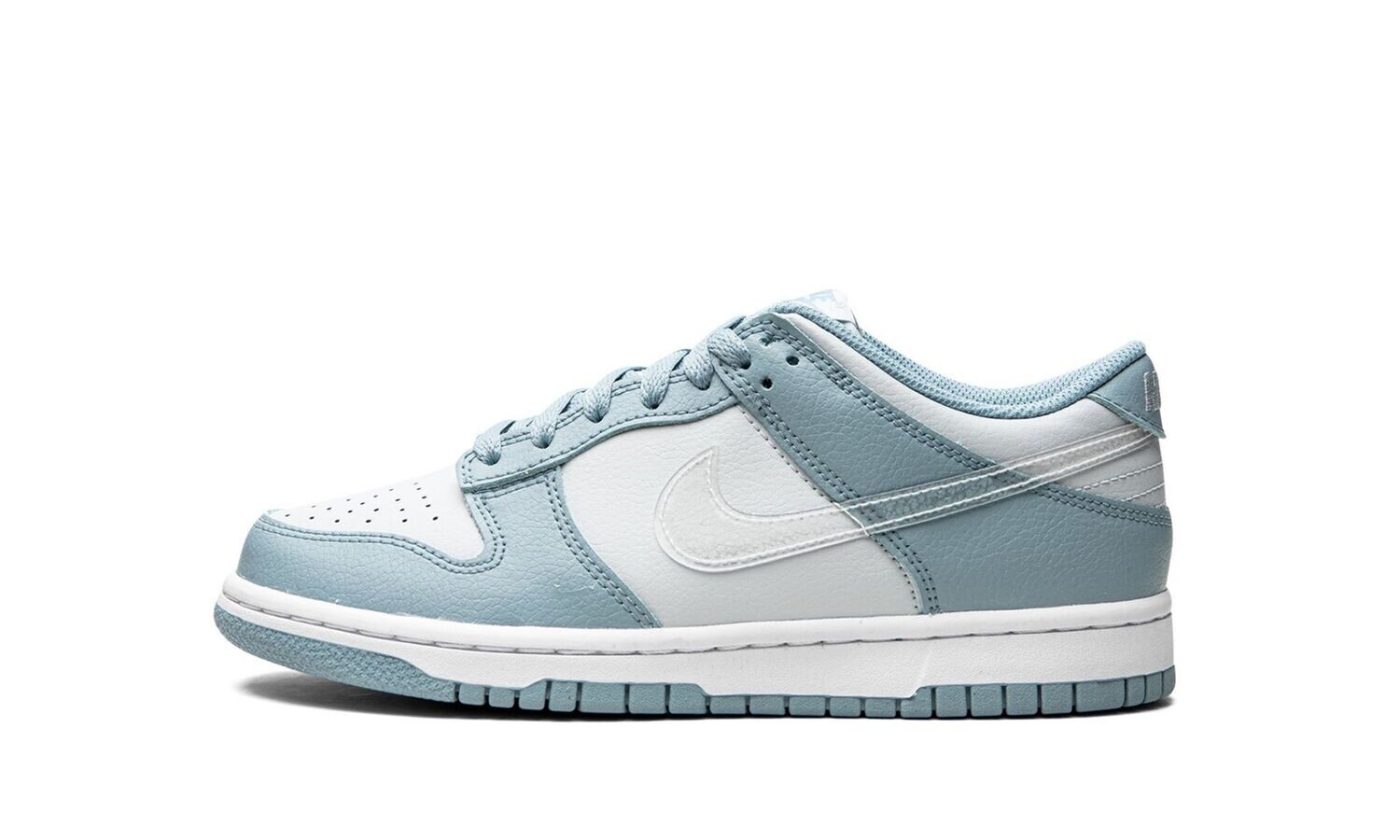 NIKE 
NIKE DUNK LOW 
&quot;Clear Swoosh / Blue&quot;