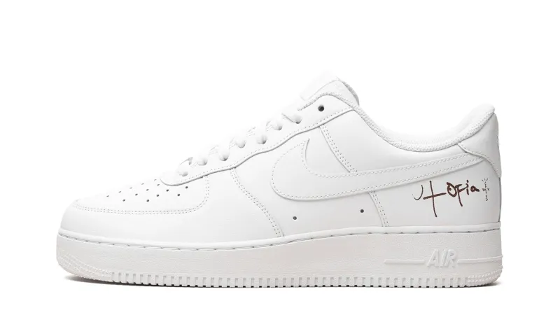Nike Air Force 1 Low '07 WMNS "Travis Scott Cactus Jack Utopia Edition - White"