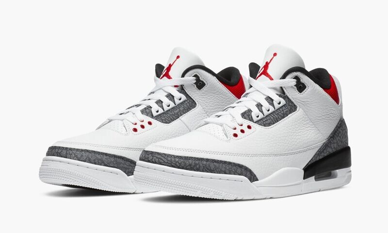 JORDAN AIR JORDAN 3 RETRO SE-T DENIM "Japan Exclusive - Fire Red"