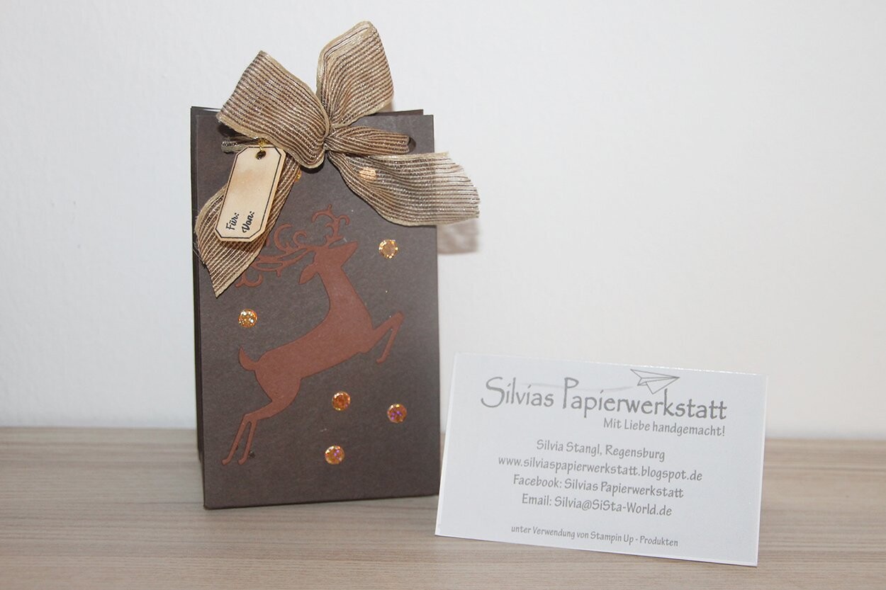 Tütenverpackung - Springender Hirsch