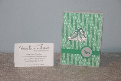 Männerkarte - Turnschuhe