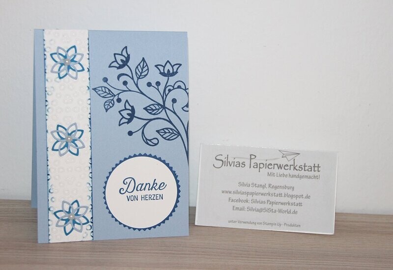 Danke - Blau-Weiss