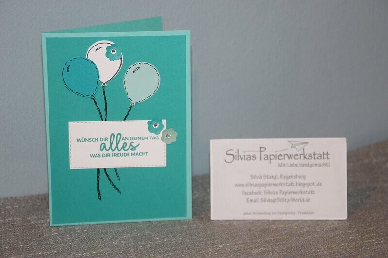 Luftballons in Mint