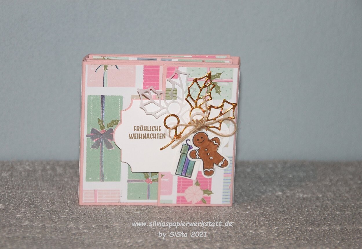 Teebeutelbüchlein - Geschenke und Lebkuchenmann