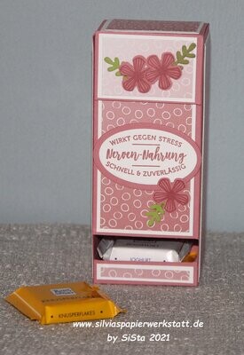 Verpackungsturm für Nervennahrung - Rosatöne