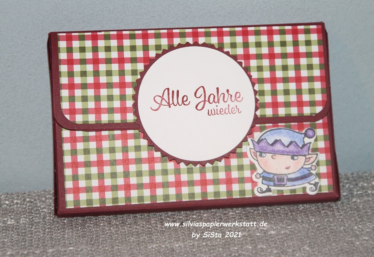 Adventskalender to Go -Lila Wichtel