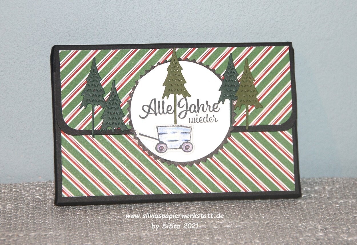 Adventskalender to Go - Bäume und Bollerwagen